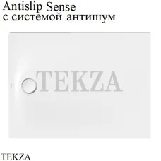 BETTE BetteUltra Space Душевой поддон 110х100 из стали 4022-000 AS, антишум, антислип Sense, белый глянец