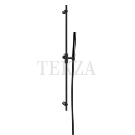 Gessi INGRANAGGIO Штанга в комплекте с душевой лейкой 63584-706, Black Metal PVD