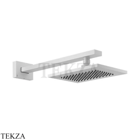 Gessi Rettangolo shower Верхний душ с кронштейном 20148-279, белый матовый