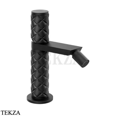Gessi Pelle Tresse Смеситель для биде, с донным клапаном Stop&Go, 78067-299, Black XL