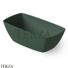 Dea Design Modern Ванна отдельностоящая прямоугольная 170x85 Solid Surface DD8631 1700 11, Dark Green №11