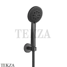 Dornbracht Meta Душевой гарнитур с держателем 27805625-33, черный матовый
