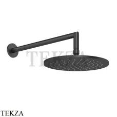 Gessi ANELLO Верхняя лейка с кронштейном D25 см 63348-299, Black XL