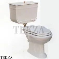 Herbeau CHARLESTON Унитаз с низким бачком, сиденье с микролофтом