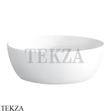 NIC Design OVVIO Раковина накладная 38, без перелива 001 446 001, белый глянец
