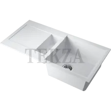 Omoikiri Sakaime 86-2 Кухонная мойка Tetogranit две чаши 4993129 белый