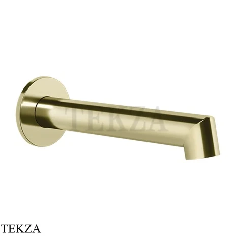 Gessi ANELLO Излив для ванны настенный монтаж 63603-710, Brass PVD
