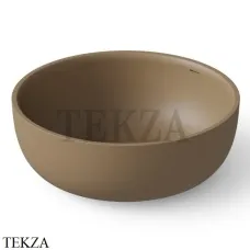 Dea Design Round Ванна отдельностоящая 135x135 см Solid Surface DD8612 1350 2, Light Camel №2