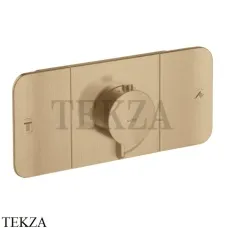 Axor ONE Термостат для душа 2 потока, внешняя часть 45712140, Brushed Bronze
