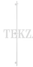 Сунержа Аскет 1650 полотенцесушитель электрический штанга с крючком 30-0850-1650, белый матовый