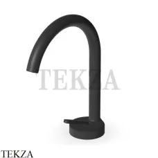 Zucchetti Isy22 Смеситель для раковины средний, без гарнитуры ZIS1403.N6, черный матовый