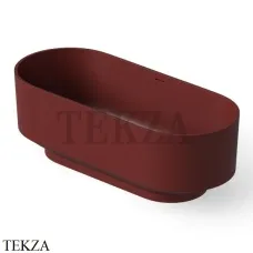 Dea Design Shadow Ванна отдельностоящая овальная 170x72 Solid Surface DD8675 1700 17, Red Wine №17