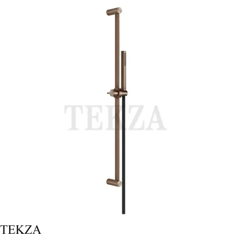 Gessi 316 SHOWER Душевой гарнитур, лейка стержень 54044-708, Copper Brushed PVD