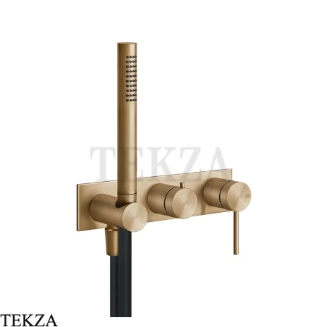 Gessi 316 SHOWER Смеситель для душа, внешняя часть 54038-726, Warm Steel Brushed PVD