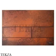 TECE Square II Панель смыва для унитаза, металл 9240845, ржавая сталь