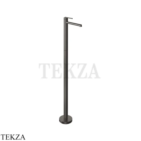 Gessi INGRANAGGIO Смеситель для раковины напольный, внешняя часть 63593-707, Black Metal Brushed PVD