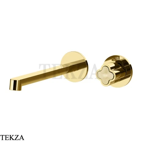 Gessi Ludovica Смеситель для раковины, внешняя часть 76288-246, золото глянец