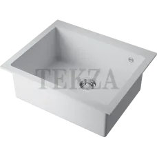 Omoikiri Bosen 61A Кухонная мойка Artceramic прямоугольная 4993826 белый