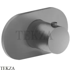 Fantini FONTANE BIANCHE Термостат для душа, внешняя часть 47P5P300B, Matt Gun Metal Fantini FONTANE BIANCHE Термостат для душа, внешняя часть 47P5P300B, Matt Gun Metal