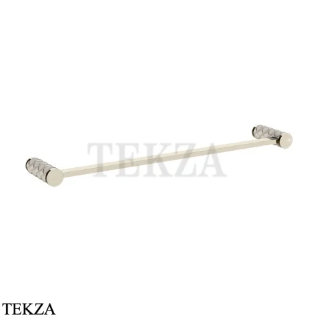 Gessi Pelle Tresse Держатель для полотенца 45 см 78700-433, Crème/ Nickel PVD