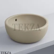 Cielo SHUI Раковина круглая 42 накладная с переливом SHBA AV, Avena