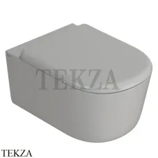 Globo LALITA Унитаз подвесной без ободка Tornado LTS02GH, сиденье микролифт, Ghiaccio