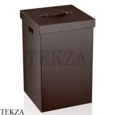 Decor Walther BROWNIE WB Корзина для белья, с крышкой 0924790, коричневый, эко-кожа