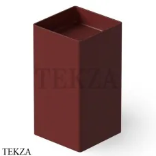Dea Design Pedestal Basin Раковина напольная квадратная Solid Surface DD2017 450 17, Red Wine №17
