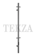 Boheme Uno Полотенцесушитель электрический, сенсорное управление Uno 726-GM Gun Metal