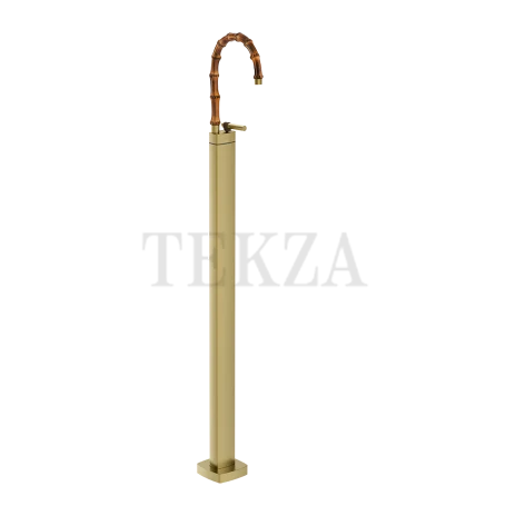 Gessi Jacqueline Смеситель для раковины напольный, внешняя часть 77095-727, шампань Brushed