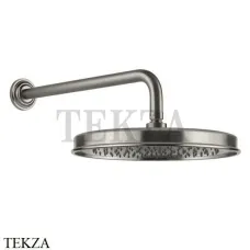 Gessi VENTI20 Верхний душ 300 с настенным креплением 65149-149, Finox Brushed Nickel Gessi VENTI20 Верхний душ 300 с настенным креплением 65149-149, Finox Brushed Nickel