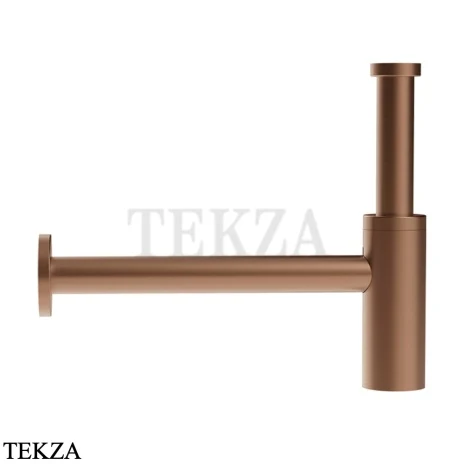 Gessi TOTAL LOOK Сифон для раковины бутылочный 01430-708, медь Brushed