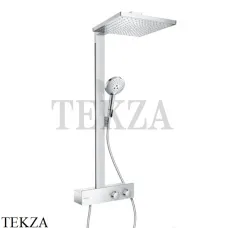 Hansgrohe Raindance E Showerpipe 300 1jet Душевая стойка с термостатом 27361000, хром глянец