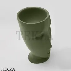 Kerasan Artwork Раковина свободностоящая MOLOCO, слив в пол, 4741K11 Verde muschio