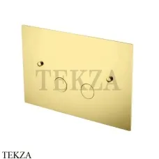 Boheme Кнопка смыва ультратонкая для Geberit 647-G, gold Золото глянец