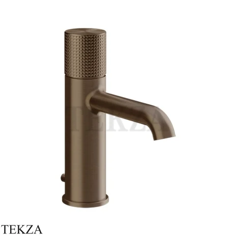 Gessi Habito CESELLO Смеситель для раковины, с донным клапаном 70401-761, Coffee Bronze Br. PVD