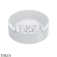 Catalano Zero Раковина накладная D40 см, без перелива 0123400001, белый глянец