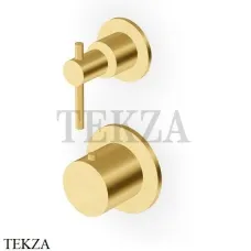 Zucchetti Helm Термостат для душа на 1 поток, внешняя часть ZHL801.XP41, золото brushed