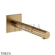 Gessi Incastri Излив для раковины настенный монтаж 75102-726, Warm Bronze Br. PVD