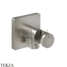 Gessi RILIEVO Держатель для душевой лейки с выводом воды 59161-149, Finox Brushed Nickel