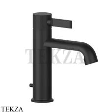 Gessi INCISO Смеситель для раковины низкий, с донным клапаном 58001-299, Black XL