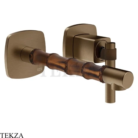 Gessi Jacqueline Смеситель для раковины, внешняя часть 77088-761, бронза Coffee