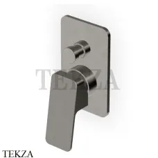 Zucchetti JINGLE Смеситель для душа, внешняя часть ZIN121.C51, brushed metal black