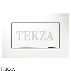 Geberit Sigma30 Клавиша смыва, металл 115.893.KJ.1, белый глянец/хром глянец