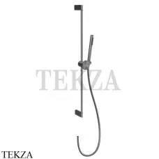 Gessi Origini NATURE Штанга с лейкой, шланг 1,50 м 66145-707, Black Metal Brushed