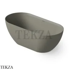 Dea Design Edge Ванна отдельностоящая овальная 160x75 Solid Surface DD8919 1600 4, Light Grey №4