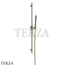 Gessi INGRANAGGIO Штанга в комплекте с душевой лейкой 63584-720, Nickel PVD