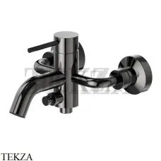 Newform XT Смеситель для ванны с изливом, без гарнитура, 4240.58.063, PVD Gun Metal