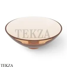 Dea Design Washbasins Раковина настольная круглая Glasstech DD9063 400 R1, Sunset R1