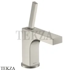 Axor Citterio Смеситель для раковины 90, с донным клапаном 39035800, нержавеющая сталь